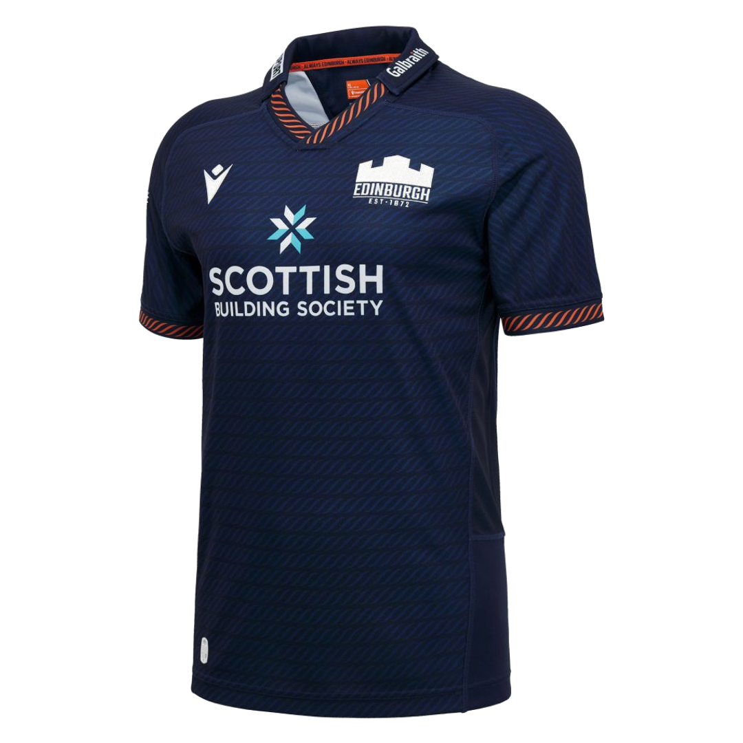 2026-2027 Edinburgh Rugby Poly Home Shirt (Your Name)_2