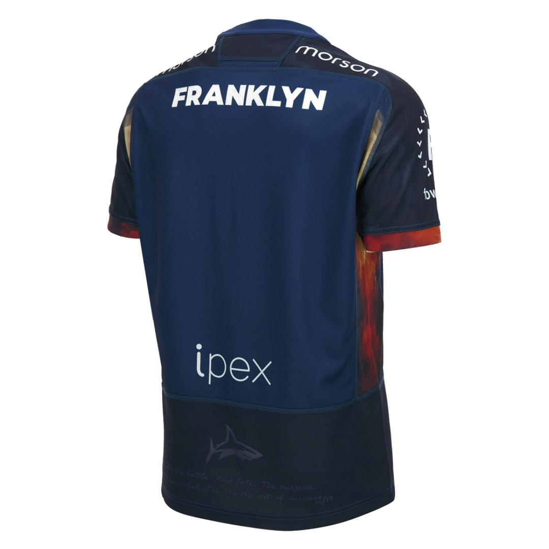 2026-2027 Sale Sharks Poly Home Replica Shirt_2