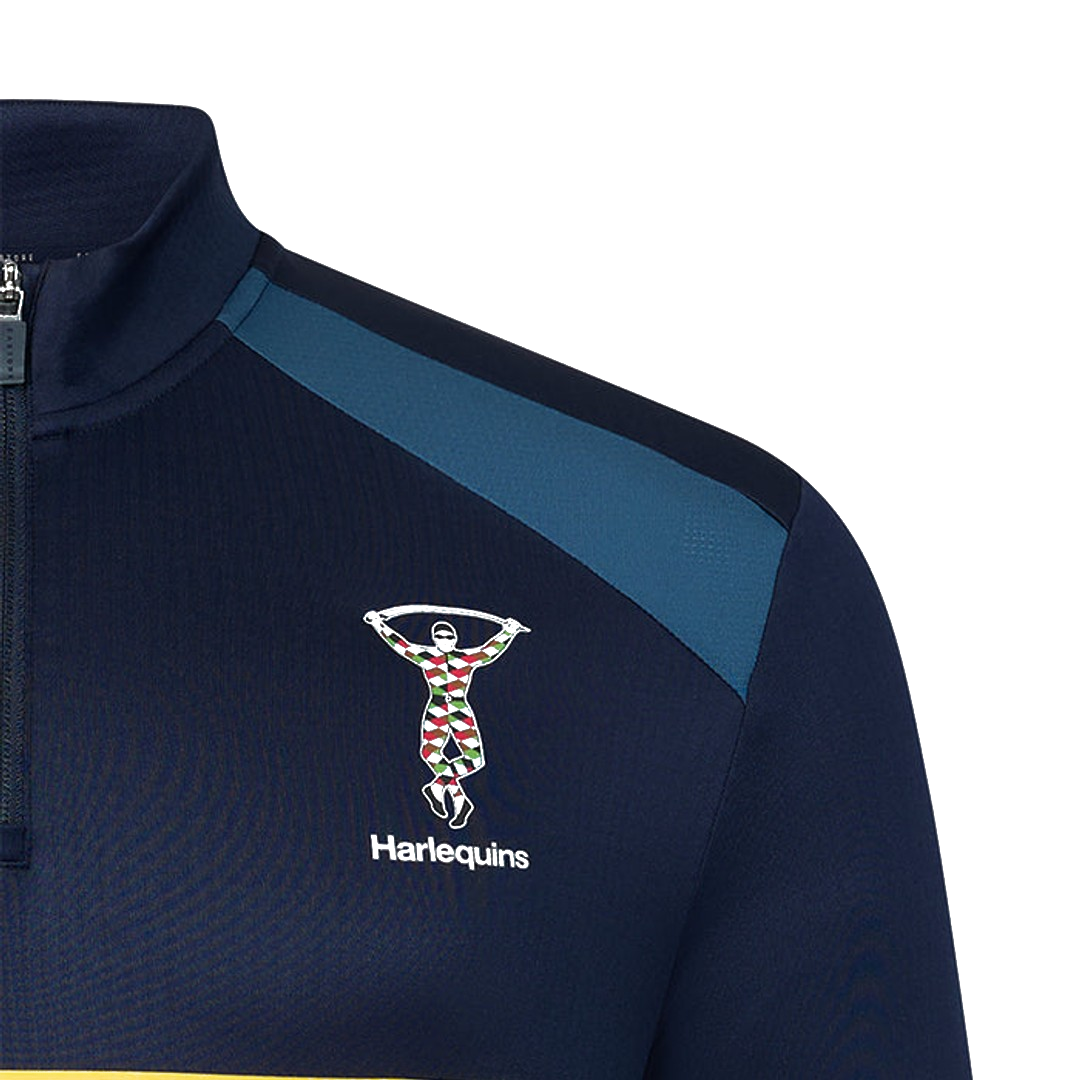 2026-2027 Harlequins Training Quarter Zip Top (Navy)_4