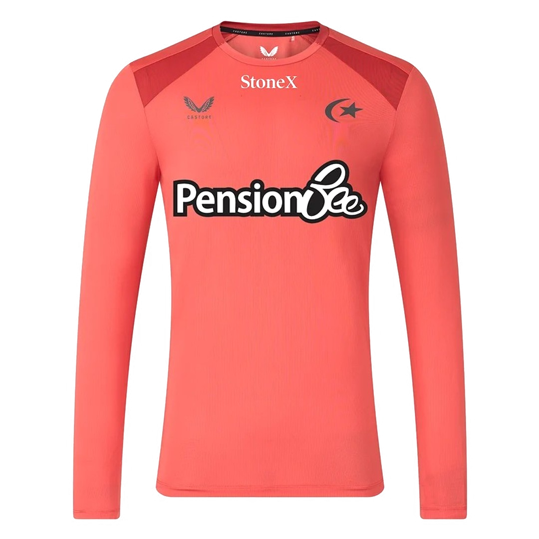 2026-2027 Saracens Rugby Long Sleeve Training Shirt (Rose) (Your Name)_2