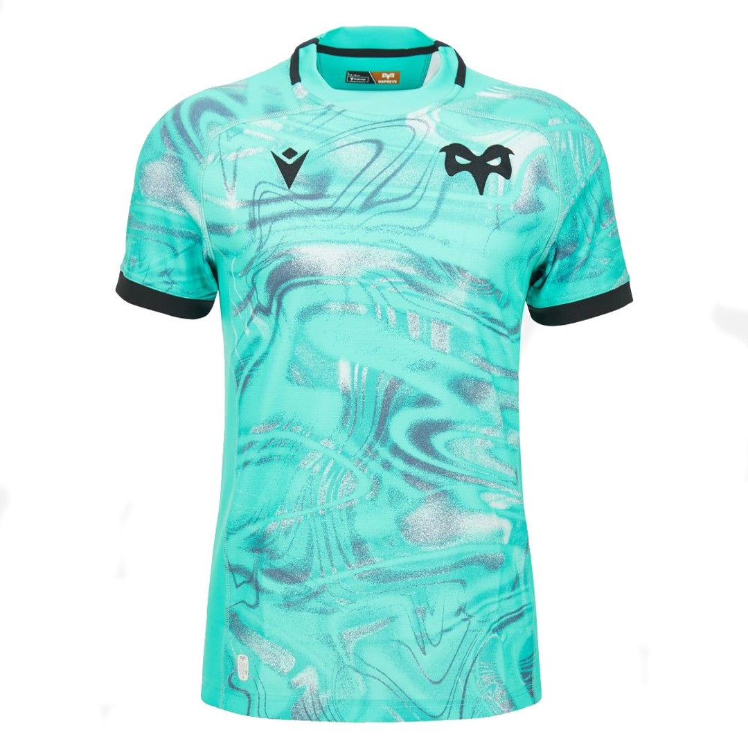 2026-2027 Ospreys Rugby Training Shirt (Blue) (Your Name)_2