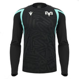 2026-2027 Ospreys Rugby Poly Long Sleeve Training Shirt (Black)_0