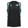 2026-2027 Ospreys Rugby Poly Sleeveless Training Shirt (Black)_0