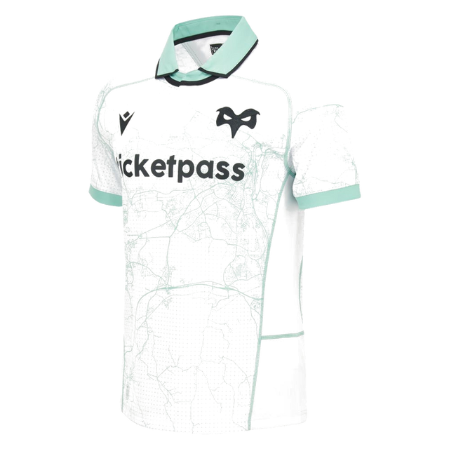 2026-2027 Ospreys Home Poly Replica Rugby Shirt (Kids)_0