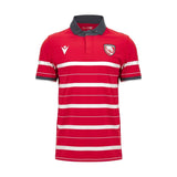2026-2027 Gloucester Rugby Short Sleeve Cotton Replica Home Shirt (Your Name)_2