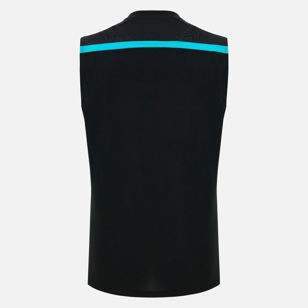 2026-2027 Glasgow Warriors Sleeveless Poly Training Shirt (Black) (Your Name)_1