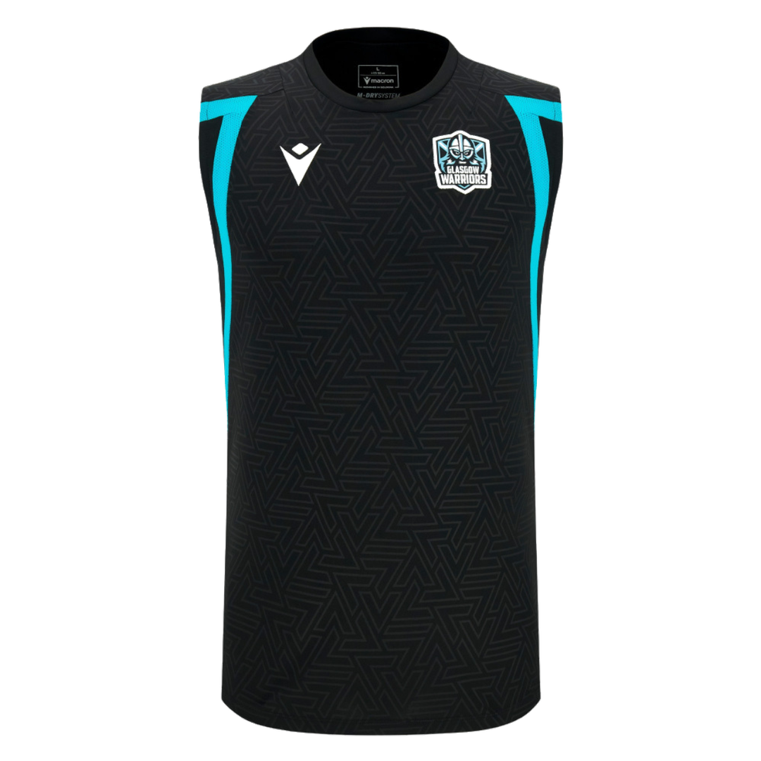 2026-2027 Glasgow Warriors Sleeveless Poly Training Shirt (Black) (Your Name)_2