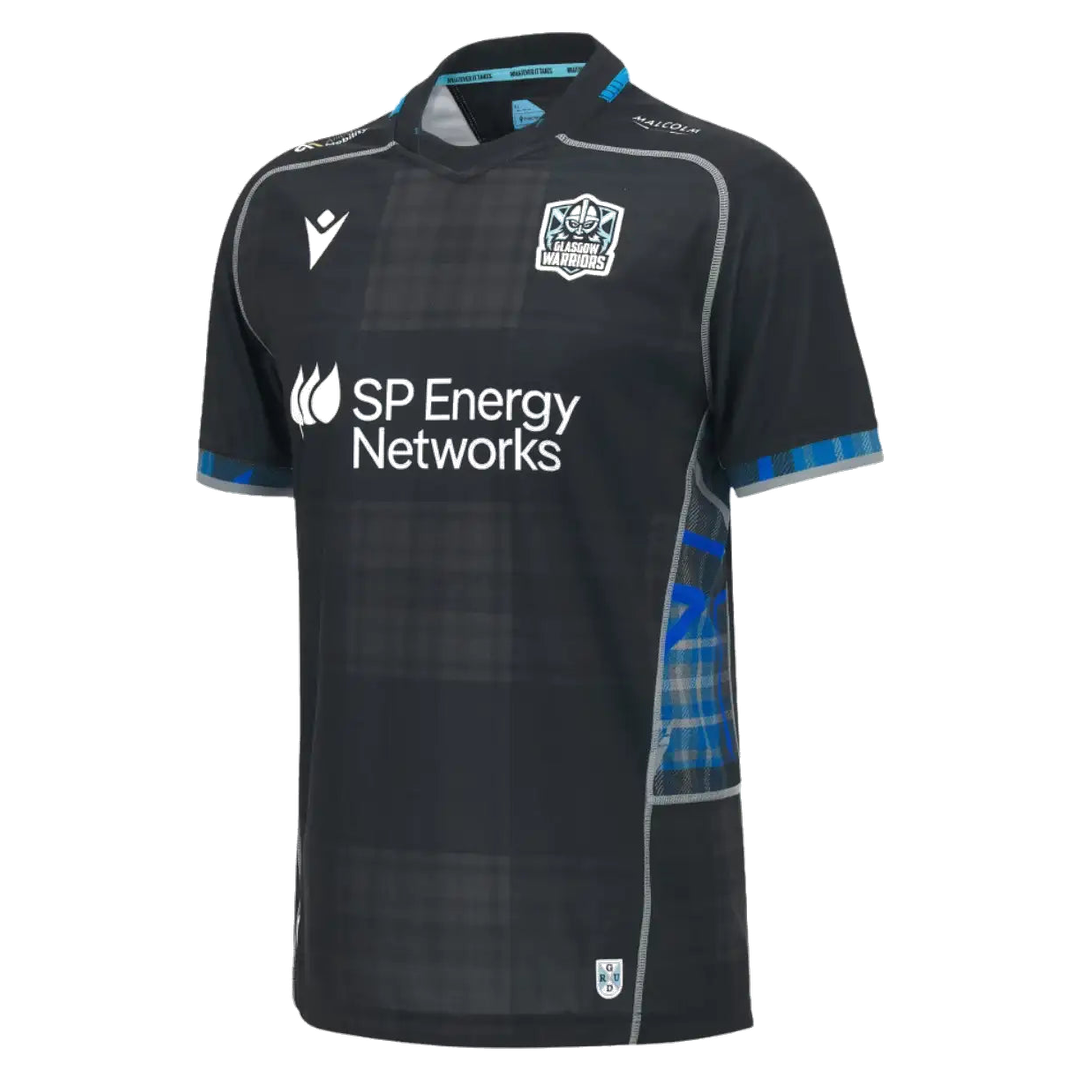 2026-2027 Glasgow Warriors Poly Home Rugby Shirt (Your Name)_2