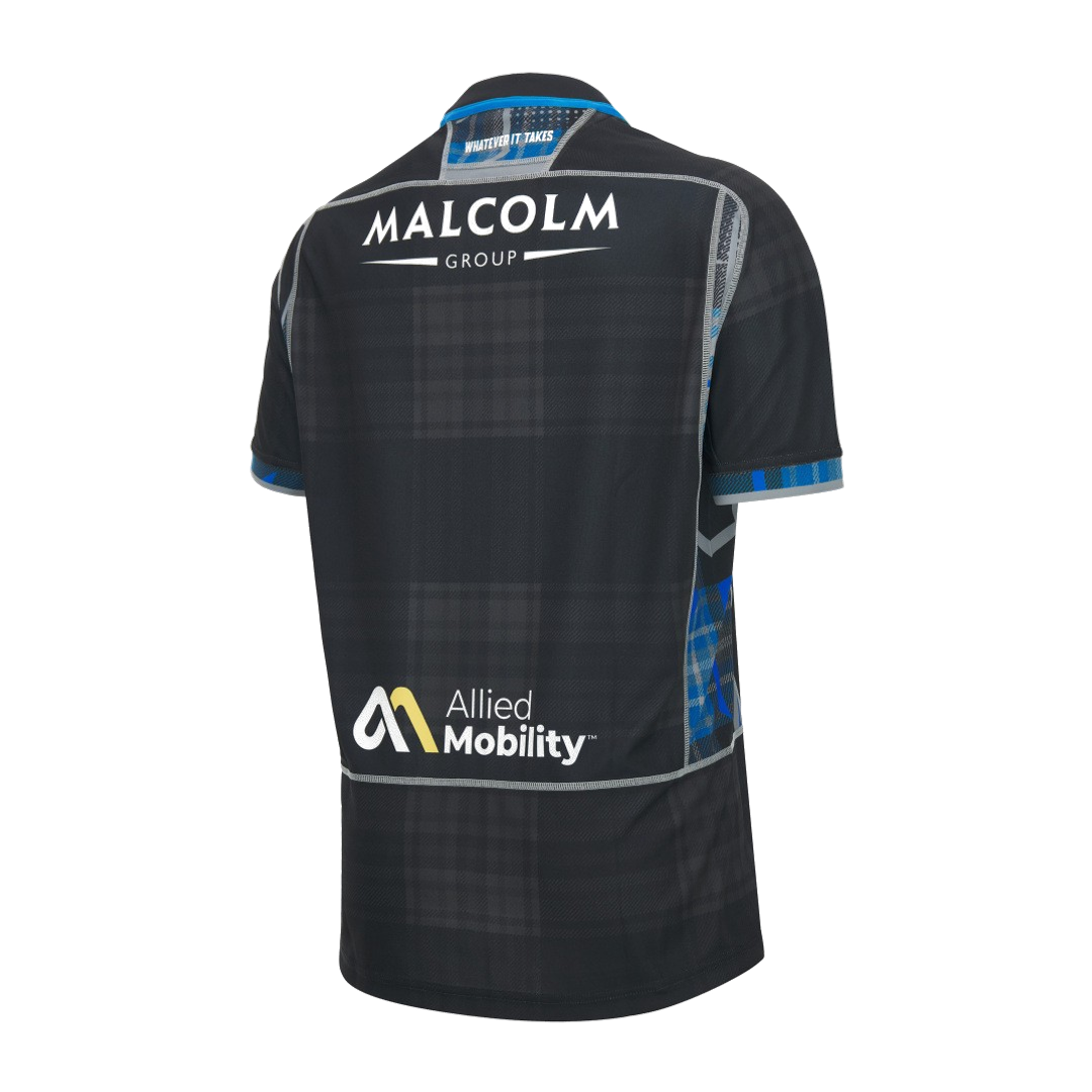 2026-2027 Glasgow Warriors Poly Home Rugby Shirt (Kids) (Your Name)_1