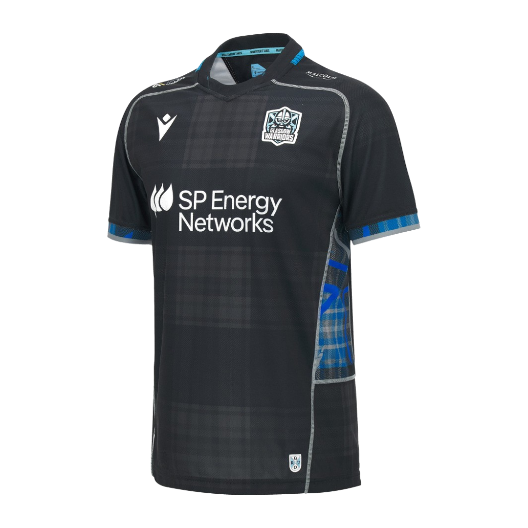 2026-2027 Glasgow Warriors Poly Home Rugby Shirt (Kids) (Your Name)_2