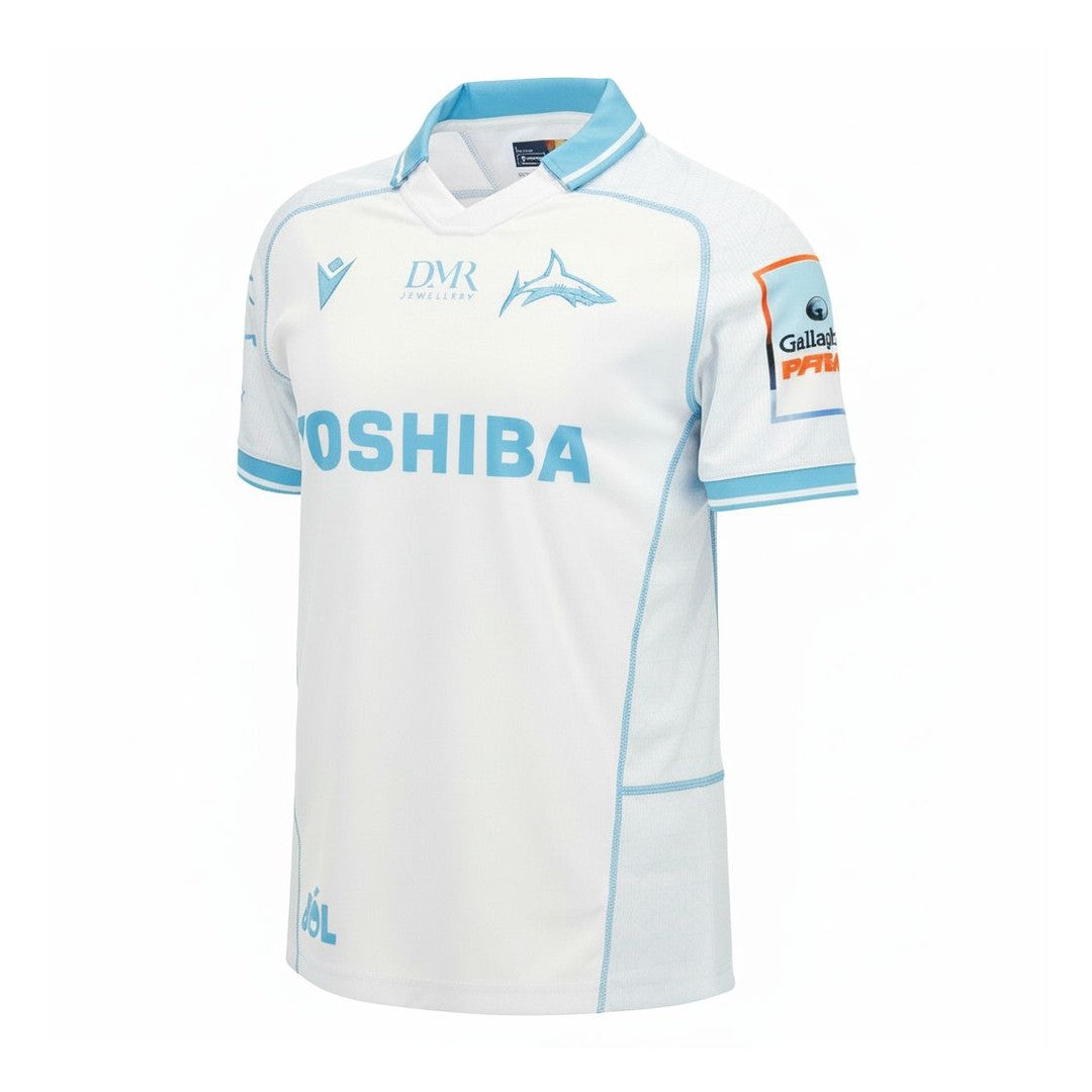 2026-2027 Sale Sharks Poly Away Rugby Shirt (Kids) (Your Name)_2