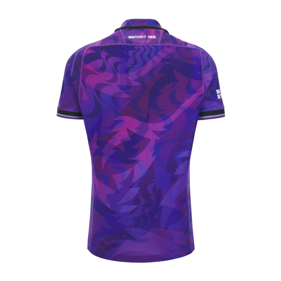2026-2027 Glasgow Warriors Rugby Training Shirt (Purple) - Kids (Your Name)_1