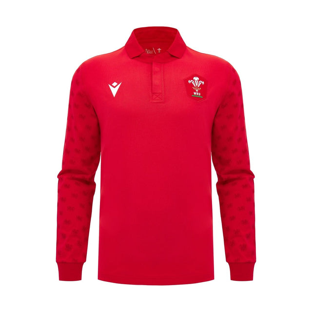 2026-2027 Wales WRU Rugby Home Cotton Long Sleeve Shirt_0