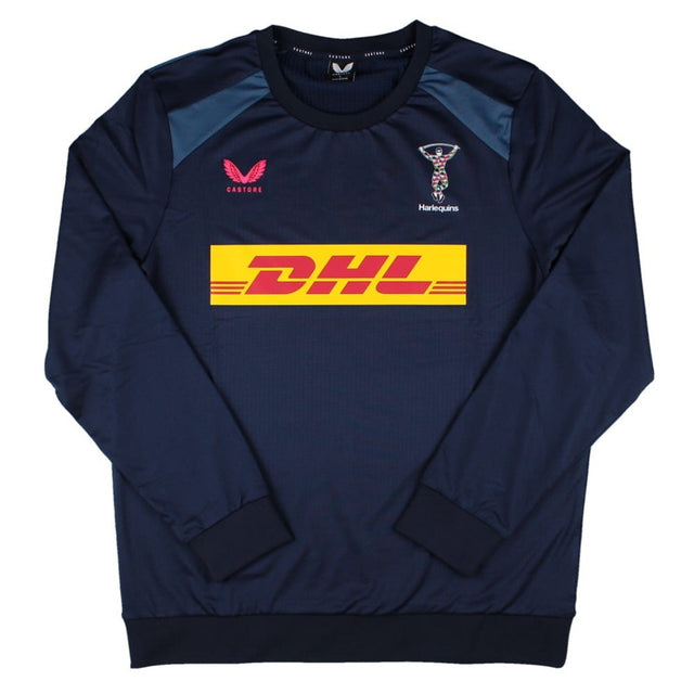 2026-2027 Harlequins Training Sweatshirt (Navy)_0