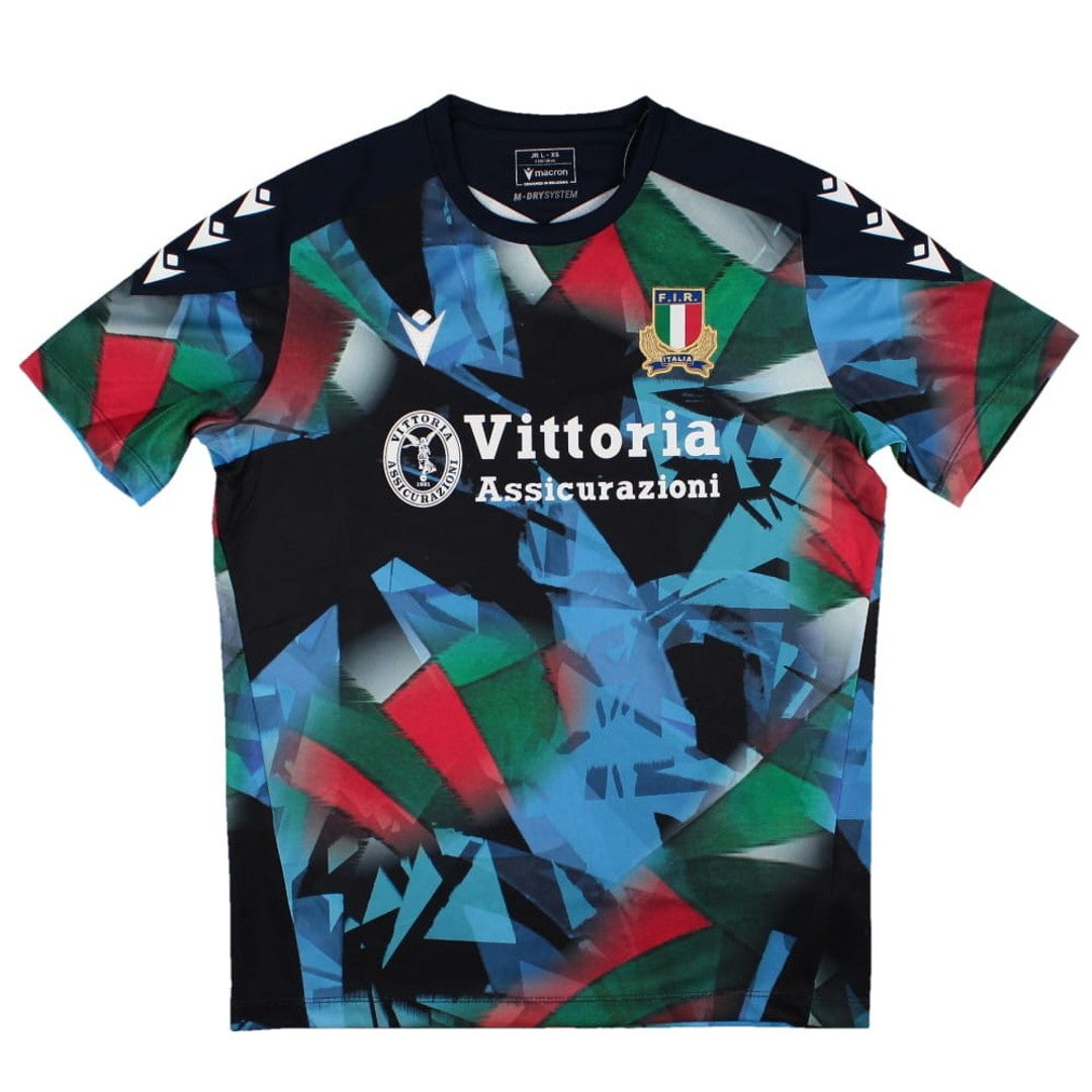 2026-2027 Italy Rugby Training Player Shirt (Navy) - Kids_0