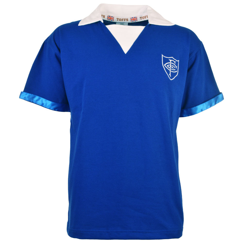 Chelsea FC S/Sleeve Kids Retro Football Shirt_0