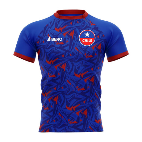  2025-2026 Chile Home Rugby Concept Shirt Little Boys_1