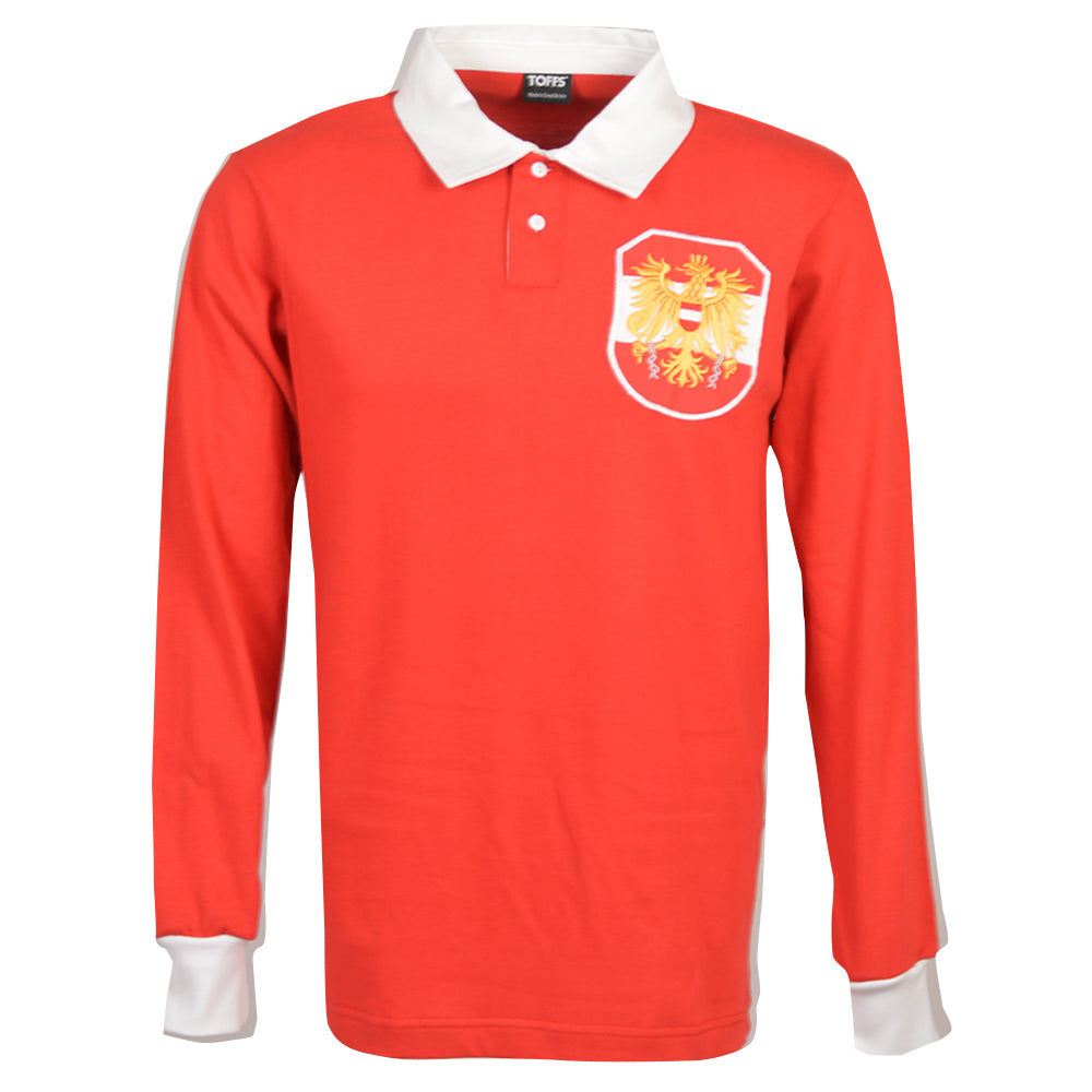 Austria 1950s Away Retro Football Shirt_0
