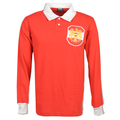 Austria 1950s Away Retro Football Shirt_0
