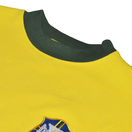 Brazil 1970 World Cup No 10 Kids Retro Football Shirt_3