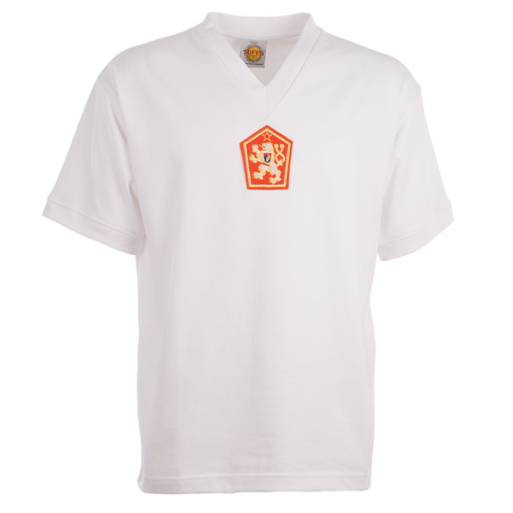 Czechoslovakia 1970 World Cup Kids Retro Football Shirt_0