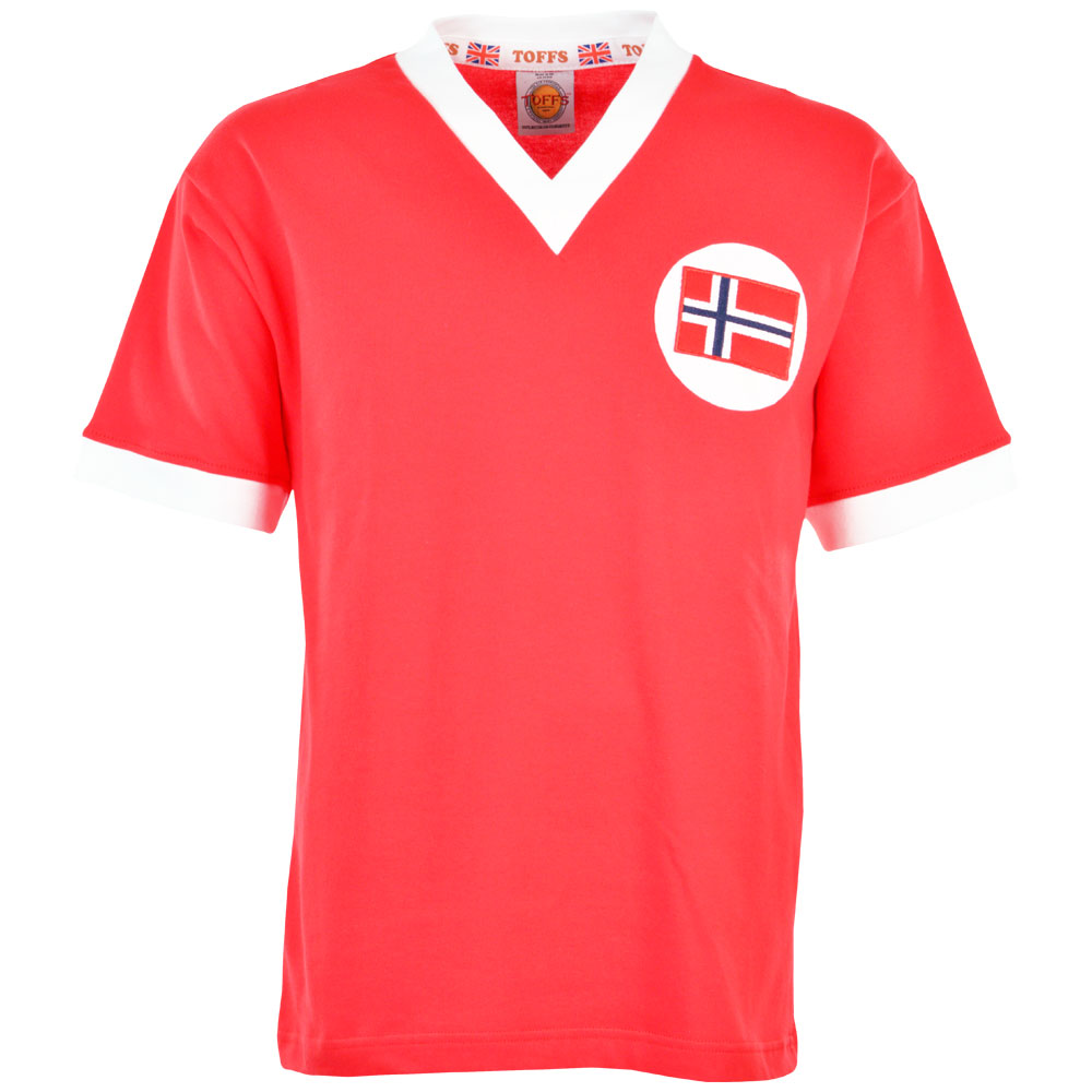 Norway 1960s Kids Retro Football Shirt_0