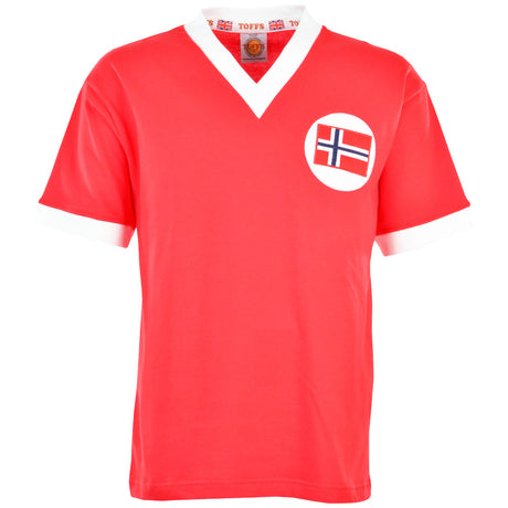 Norway 1960s Kids Retro Football Shirt_0