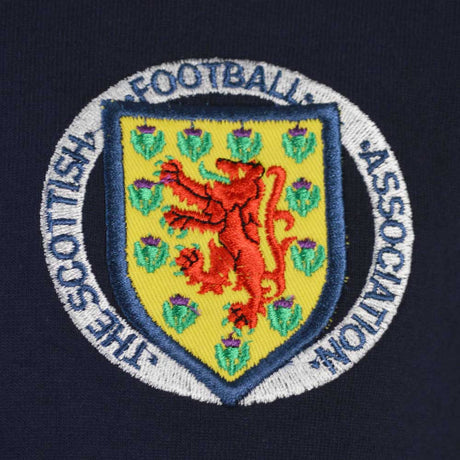 Kids Scotland 1970's Navy/White T-Shirt_1