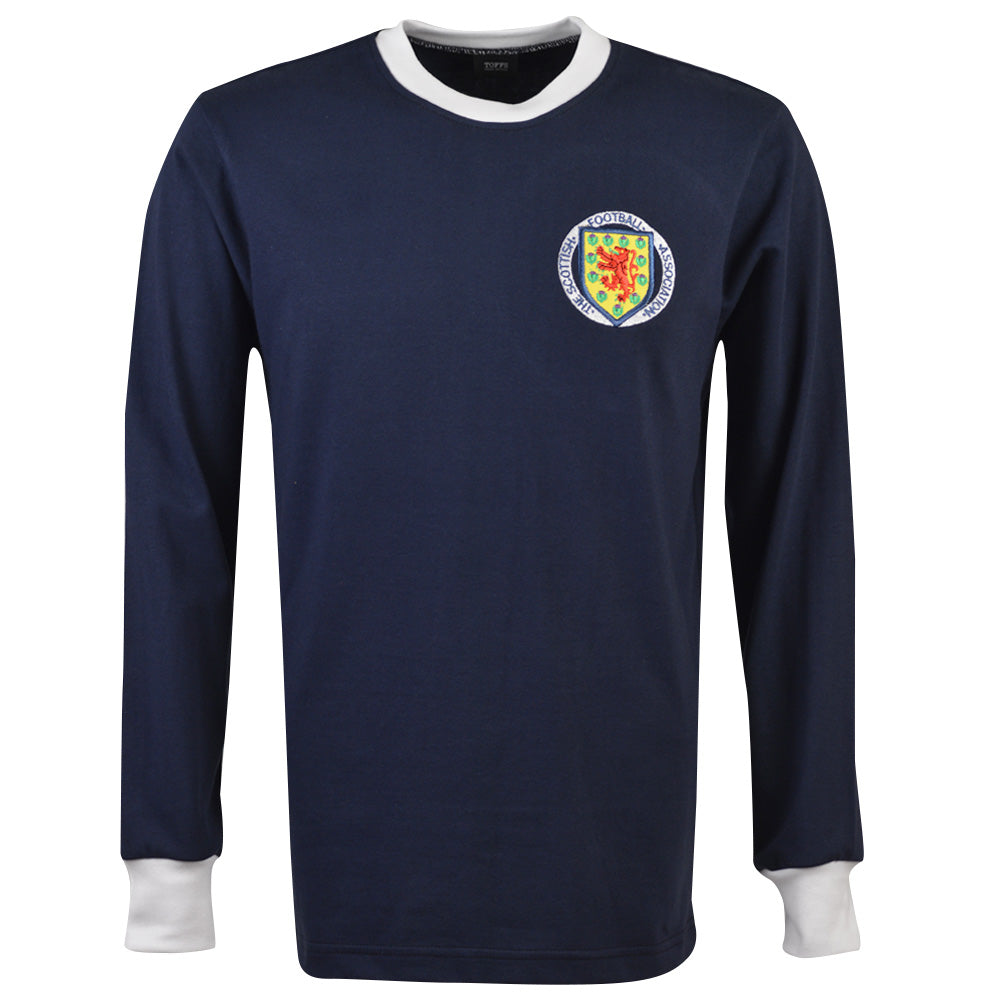Scotland 1970s Kids Retro Football Shirt_0