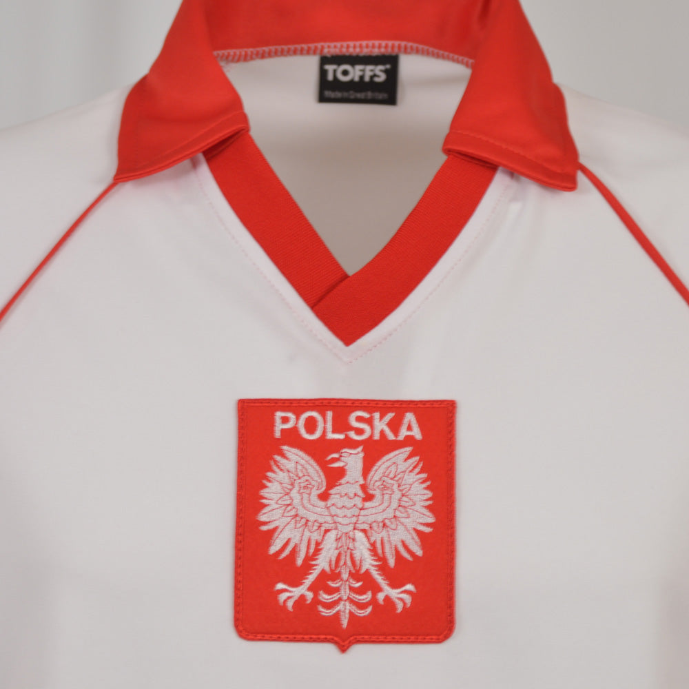 Poland 1979-82 Away Retro Football Shirt_1