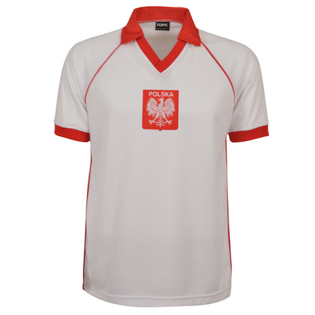 Poland 1979-82 Away Retro Football Shirt_0