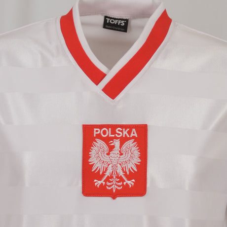 Poland 1986 Away Retro Football Shirt_1