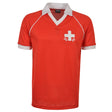 Switzerland 1980 Home Retro Football Shirt_0
