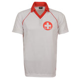Switzerland 1980 Away Retro Football Shirt_0
