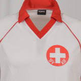 Switzerland 1980 Away Retro Football Shirt_1