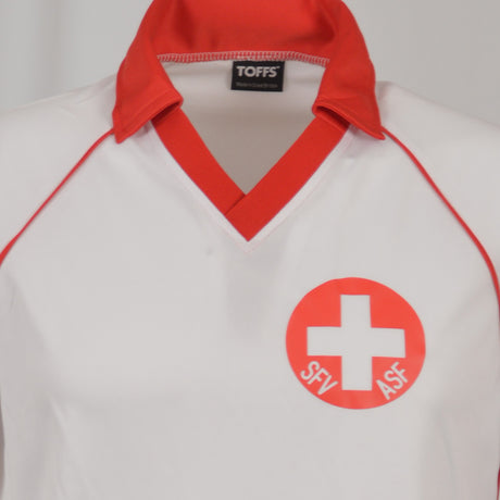 Switzerland 1980 Away Retro Football Shirt_1