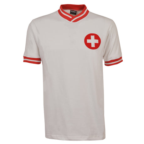 Switzerland 1970-74 Away Retro Football Shirt_0