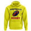 Australia Rugby Ball Hoody (Yellow)_1