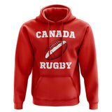 Canada Rugby Ball Hoody (Red)_1