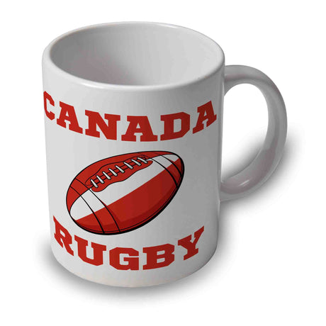 Canada Rugby Ball Mug (White)_1