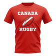 Canada Rugby Ball T-Shirt (Red)_1