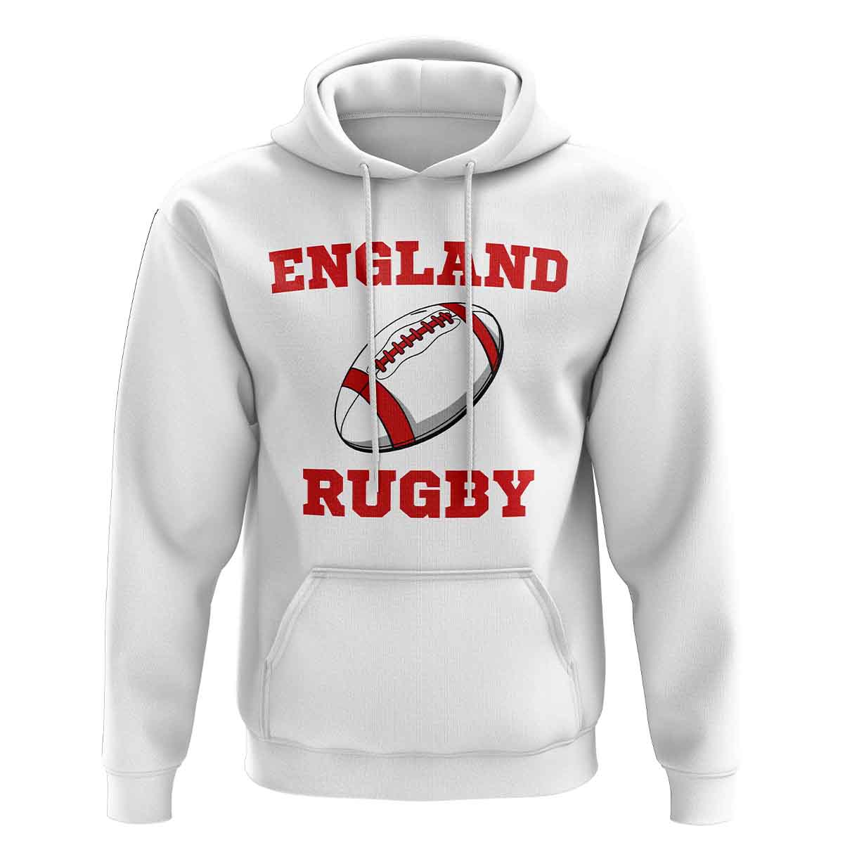 England Rugby Ball Hoody (White)_1