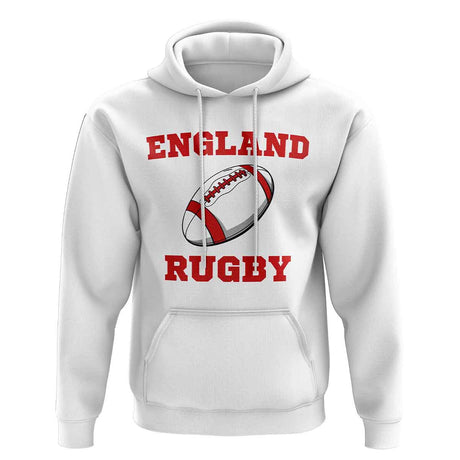 England Rugby Ball Hoody (White)_1