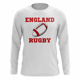 England Rugby Ball Long Sleeve Tee (White)_1