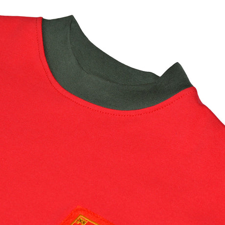 Portugal Short Sleeve Kids Retro Football Shirt_1