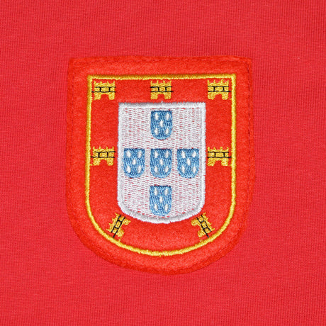 Portugal Short Sleeve Kids Retro Football Shirt_2