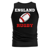 England Rugby Ball Tank Top (Black)_1