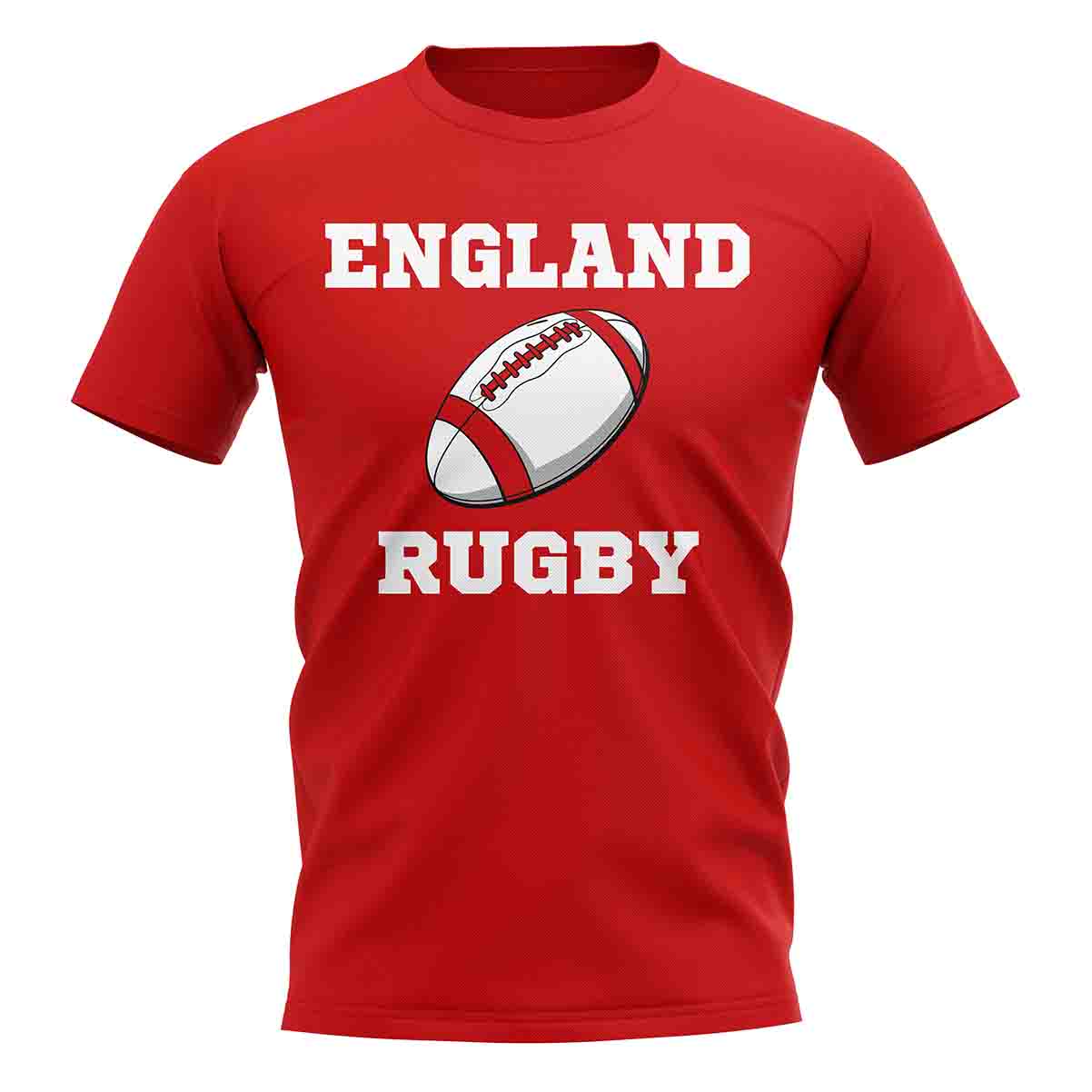 England Rugby Ball T-Shirt (Red)_1
