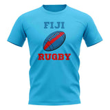 Fiji Rugby Ball T-Shirt (Tropical Blue)_1
