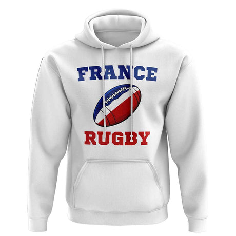 France Rugby Ball Hoody (White)_1
